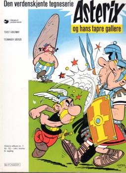 Asterix norwegisch Nr. 1  - ASTERIX og hans tapre gallere  - 1975 - 6. Auflage